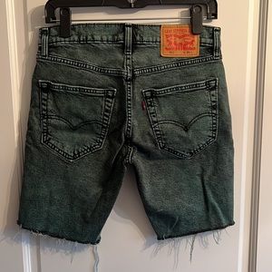 Levi 412 Acid Wash Shorts
